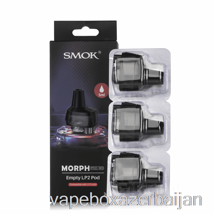 Vape Smoke SMOK MORPH POD-80 Replacement Pods [LP2] 5mL Morph-80 Pods